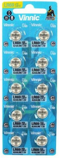 Vinnic Алкални Батерии За часовници LR69 1.5V 10бр