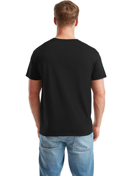 Fruit of the Loom Iconic Men's Short Sleeve Promotional T-Shirt Black