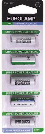 Eurolamp Super Power Αλκαλικές Μπαταρίες A23 12V 5τμχ
