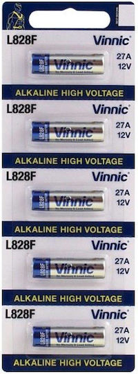 Vinnic Αλκαλικές Μπαταρίες A27 12V 5τμχ