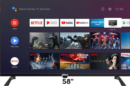 Dahua Smart Τηλεόραση 58" 4K UHD LED LTV58-SG400 (2024)
