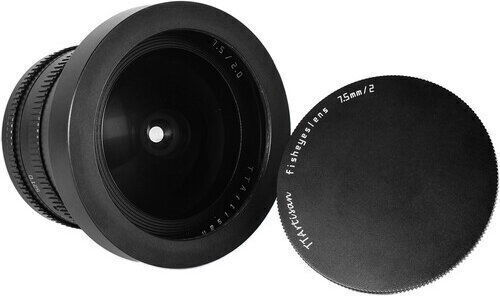 TTArtisan Crop Camera Lens 7.5mm F/2 Fisheye for Nikon Z Mount Black