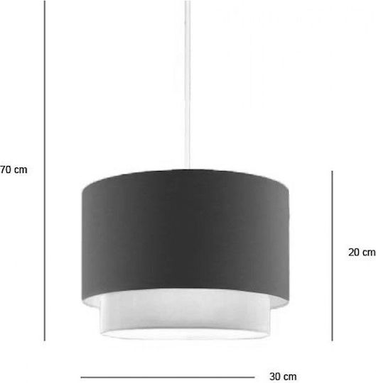 Pakketo Rufio Κρεμαστό Φωτιστικό 50x50x20εκ.