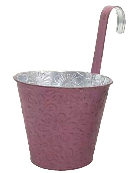HOMie Hanging Planter Metal Gray 16x16x14cm.
