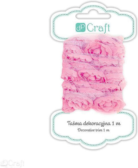 Δαντέλα Dpcraft 2cm X 1m Κόκκινο