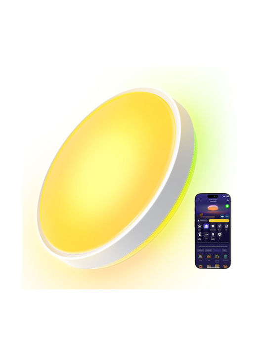 Govee Smart Ceiling Mount Light 38cm White with Integrated LED
