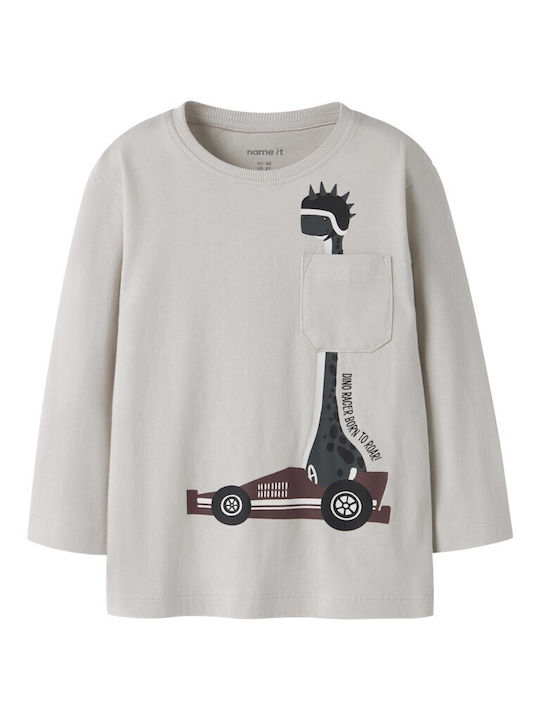 Kids' Shirt Long Sleeve Graphite