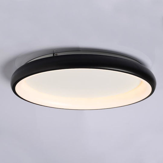Aca Diana Ceiling Mount Light Black with Integrated LED