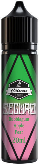 Chicano Liquids Aroma 60ml 1Stück Bubblegum Apple Pear