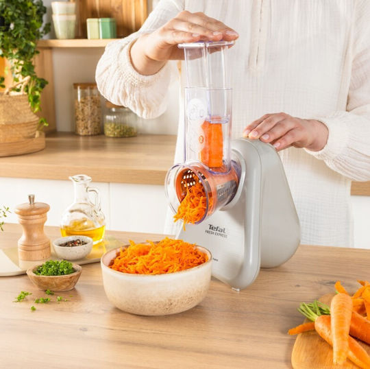 Tefal Fresh Express Κόφτης Λαχανικών / Φρούτων Γκρι