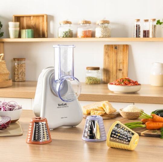 Tefal Fresh Express Κόφτης Λαχανικών / Φρούτων Γκρι