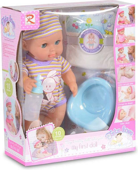 Moni Baby Doll Set Potty 31 cm.