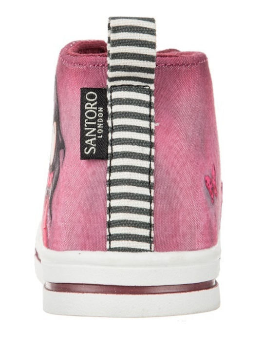 Παιδικά Sneakers Hoch Burgundisch