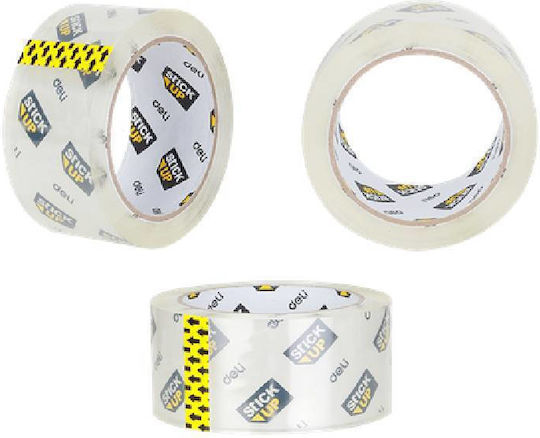 Deli Ταινία Συσκευασίας Χαμηλού Θορύβου 48mm x 50m Διάφανη