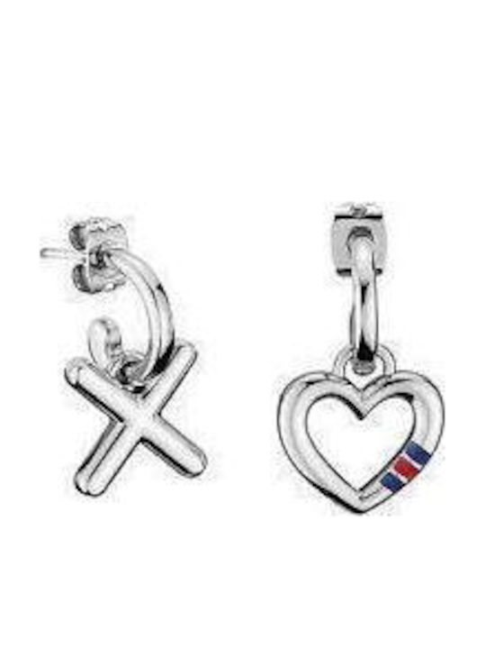 Tommy Hilfiger Σκουλαρίκια από Ατσάλι Γκρι Tommy Hilfiger Σκουλαρίκια από Ατσάλι Γκρι