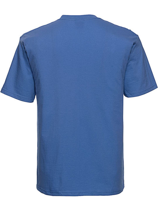 Russell Europe Tricou Promoțional pentru Bărbați Azure