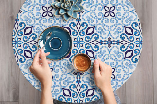 Autocolant Mat Decorațiune Protecție Mobilier Casnic Model Arabic 100x50 Cm