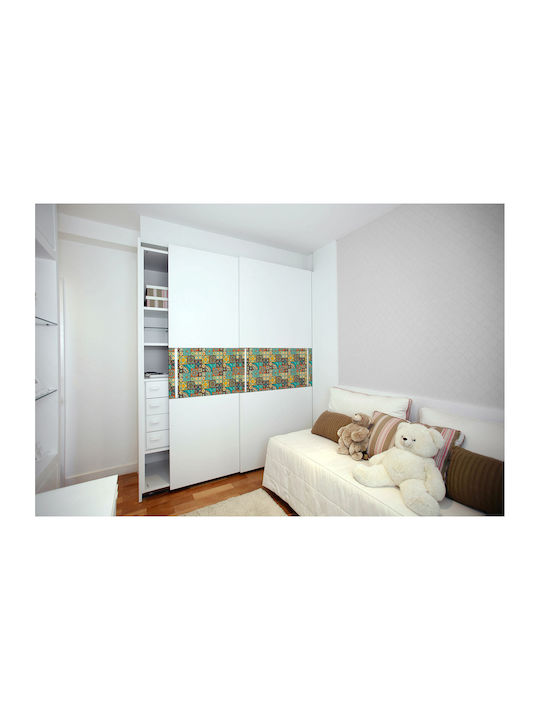 Wandsticker Matt Dekoration Schutz Möbel Zuhause Patschork 100x50 cm