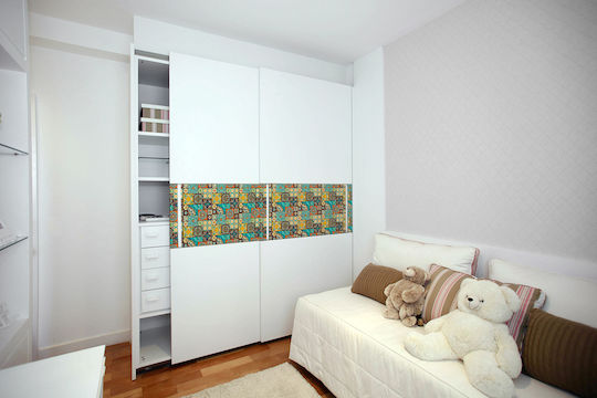 Autocolant Mat Decor Protecție Mobilier Casă Patchwork 100x50 Cm