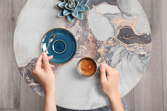 Autocolant Pentru Mobilier Mat Design Modern Marmură Abstractă 100x50 Cm