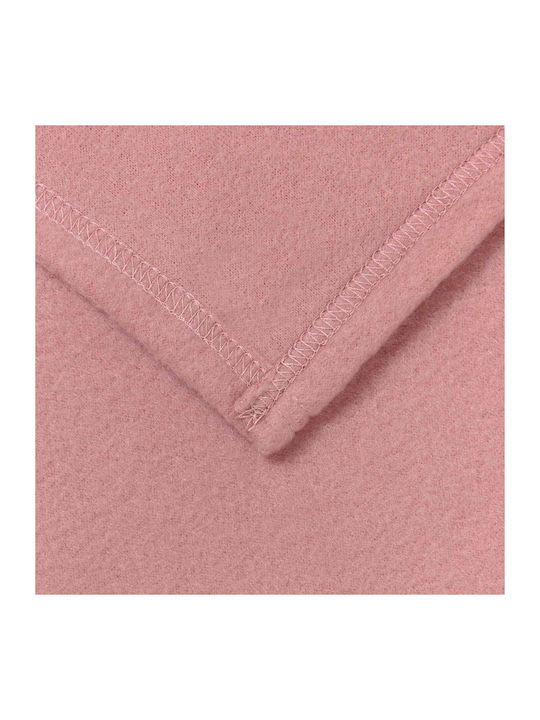 vidaXL vidaXL Fleece-Decke Doppel 200x150cm Rosa