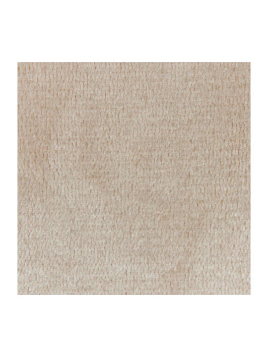 vidaXL Κουβέρτα Fleece Μονή 150x200εκ. Μπεζ