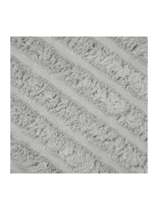 vidaXL Fleecedecke King Size 270x240cm Grau
