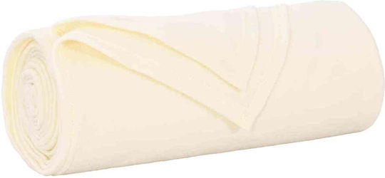 vidaXL Fleece Blanket King Size 270x240cm Cream