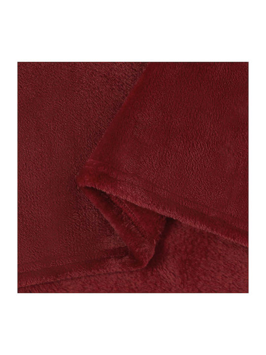 vidaXL Одеяло Флийс Диван 130x150см. Mint, Red