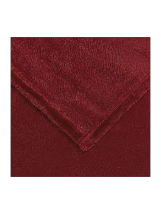 vidaXL Одеяло Флийс Диван 130x150см. Mint, Red