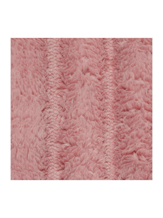 vidaXL Fleecedecke King Size 270x240cm Rosa