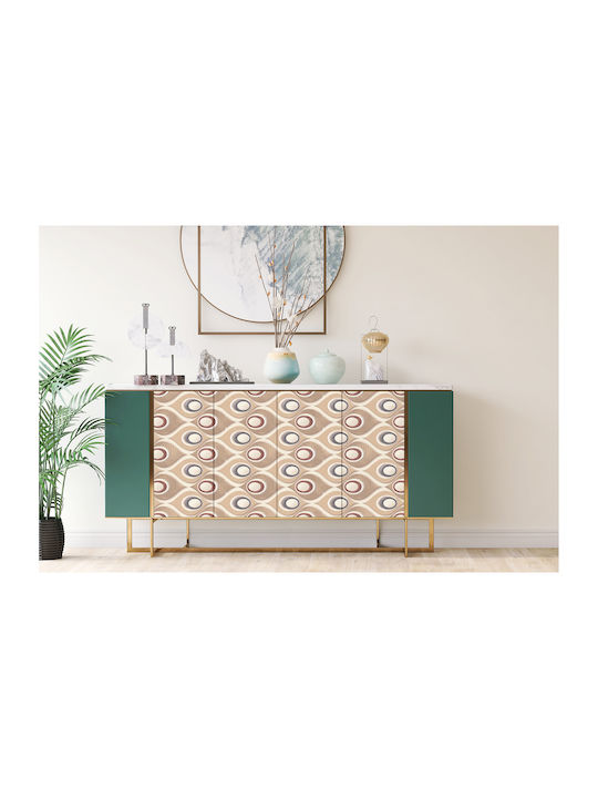 Autocolant Decorativ Mat Pentru Interior Fluturi Ochi 100x50 Cm