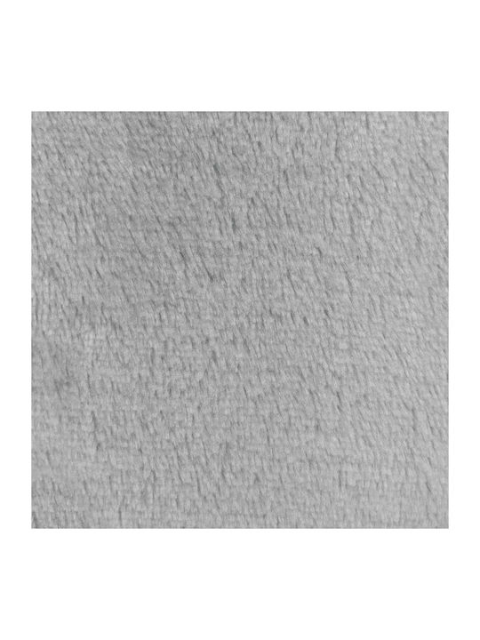 vidaXL Ριχτάρι Πολυθρόνας Fleece 150x200εκ. Γκρι