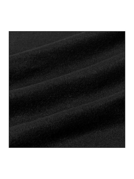 vidaXL vidaXL Sofa Throw 2 Seater Fleece 270x240cm Black