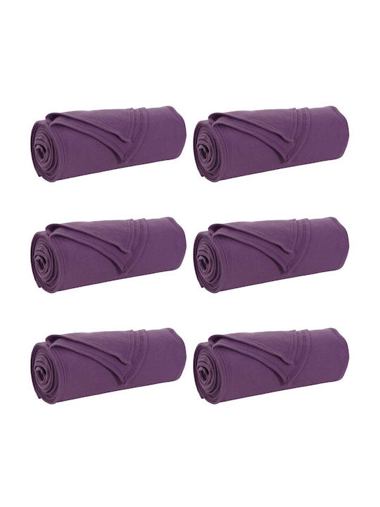 vidaXL Ριχτάρι Πολυθρόνας Fleece 200x150εκ. Μοβ