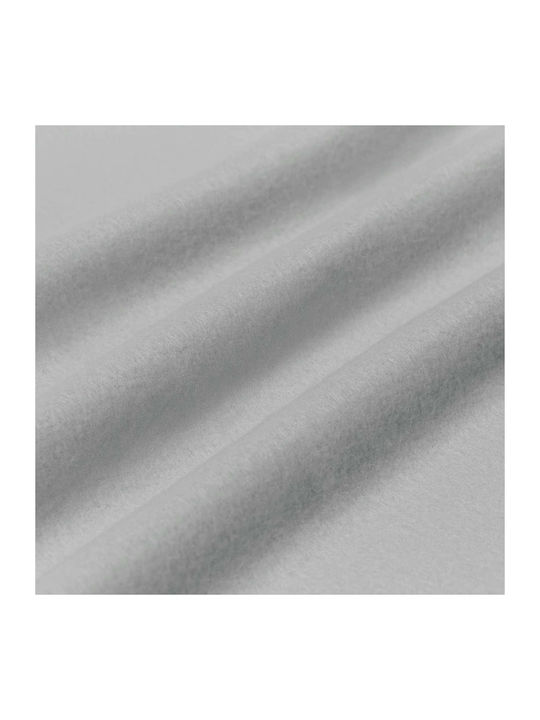 vidaXL Ριχτάρι Πολυθρόνας Fleece 240x220εκ. Γκρι