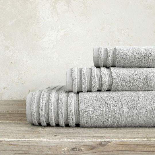 Nima Hand Towel Vista 30x50cm Fog Gray Weight 700gr/m²