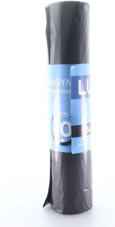 Lux Plast Σακούλες Απορριμάτων Χωρητικότητας 50лт 65x80см 10бр Черен