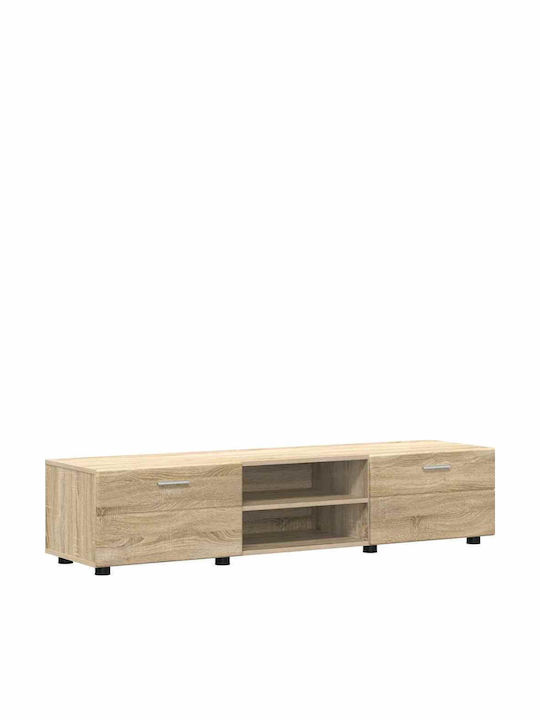 Wohnzimmer TV-Einheit Eiche Sonoma M150xB39xH30cm
