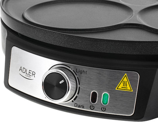 Adler Κρεπιέρα Ad 3093 1600w Black Ad 3093
