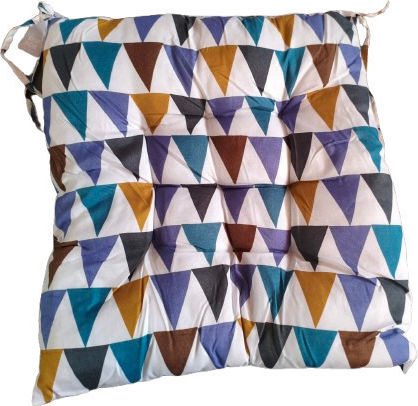Garden Chair Cushion Yellow 33x33cm