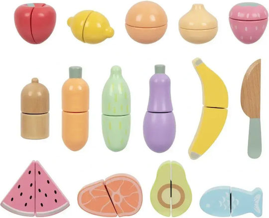 Eli Neli Fruit & Vegetable Game made of Wood