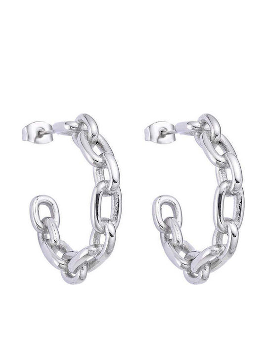Asimi Body Piercing Earrings made of Steel with Stones