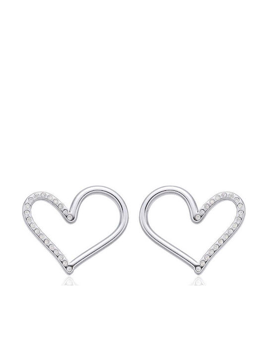 Asimi Body Piercing Single Earring made of Steel with Stones