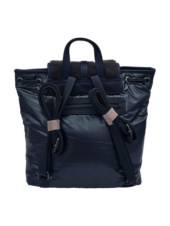Genuine Damen Handtaschen Rucksack Marineblau
