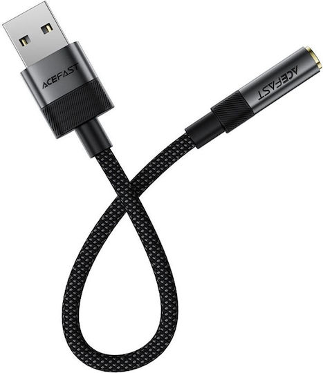 Acefast Μετατροπέας USB-A male σε 3.5mm female 1τμχ