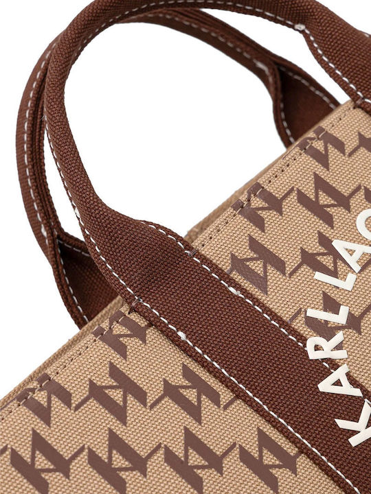 K Rsg Fabric Women's Tote Handbag Beige