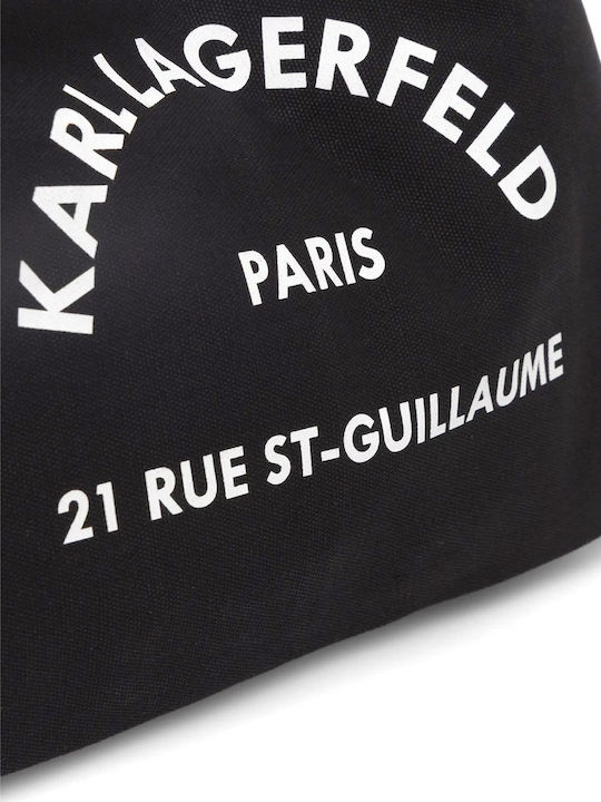 K Rsg Stoff Damen Schultertasche Schwarze