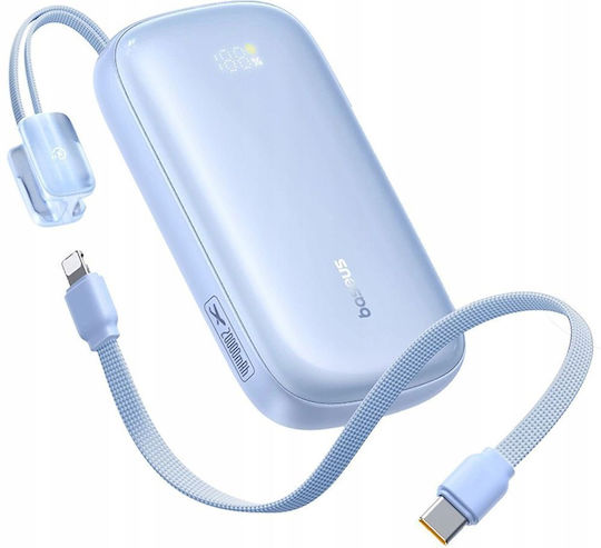 Baseus EnerFill FC21 QPow3 Ultra Power Bank 10000mAh 45W mit USB-A Anschluss Galaxy Blue