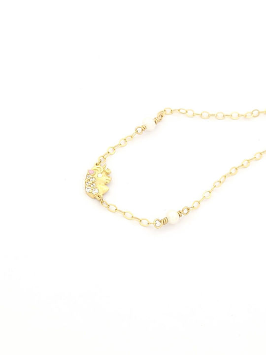 Damentrauring aus 9K Gold 17cm